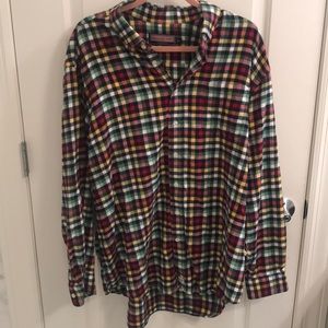 Vineyard Vines Plaid Flannel Murray Shirt XL